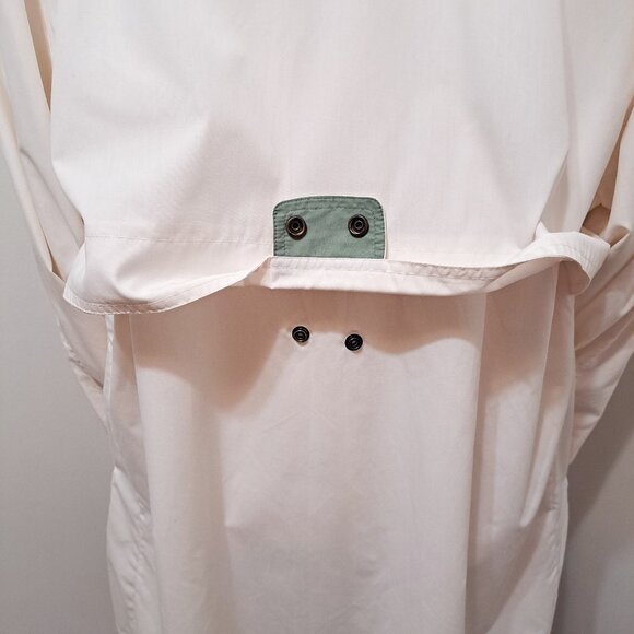 Women's spring jacket mid length trench style - vintage 90s coat - Picture 7 of 13